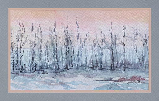 Winter Warmth Watercolor